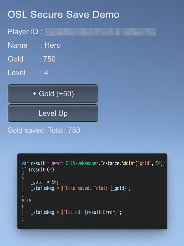 OSLSecureSave