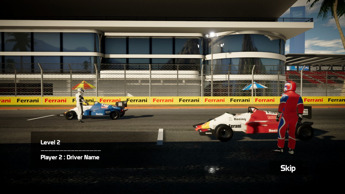 F.1 Racing Game 2