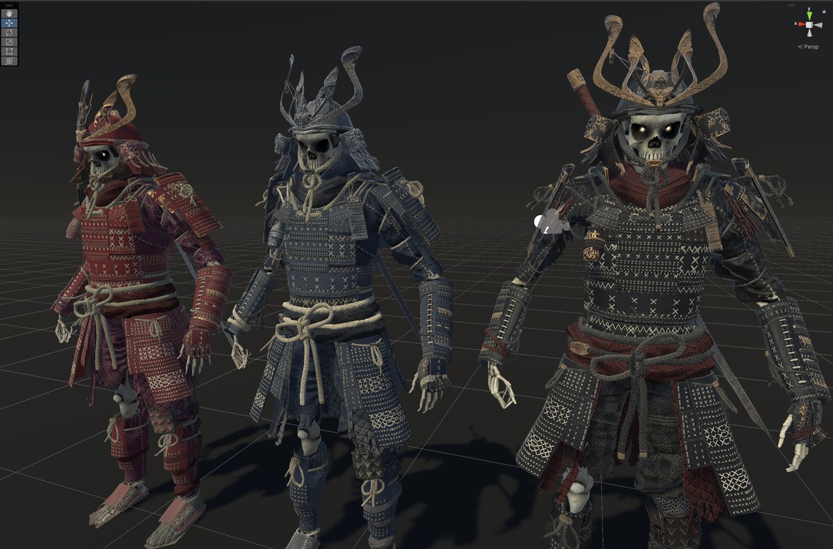 Skeleton Samurai