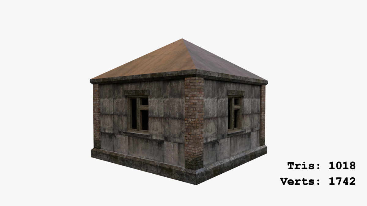 Abandoned Apocalyptic Buildings Mega Pack