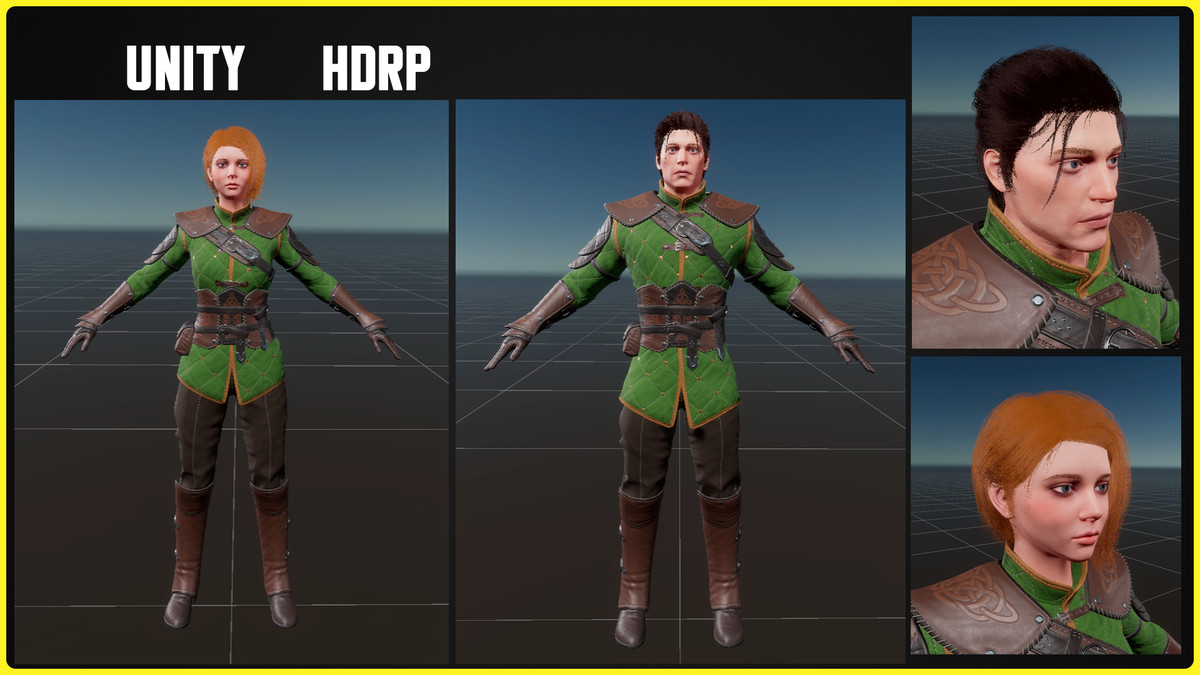 Fantasy Character 02 — Archer