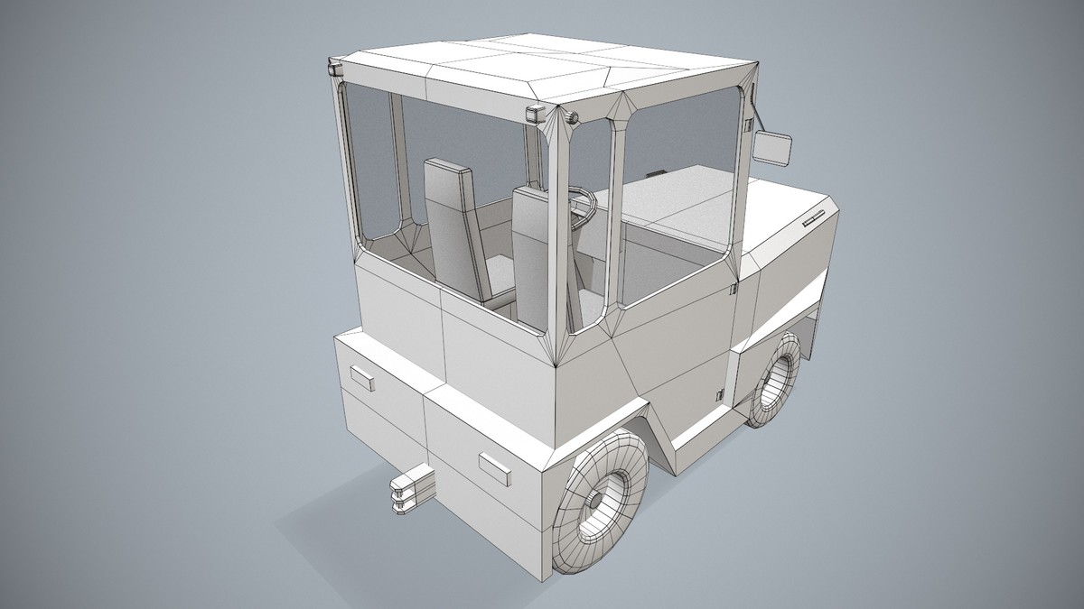 Baggage Tractor (355)