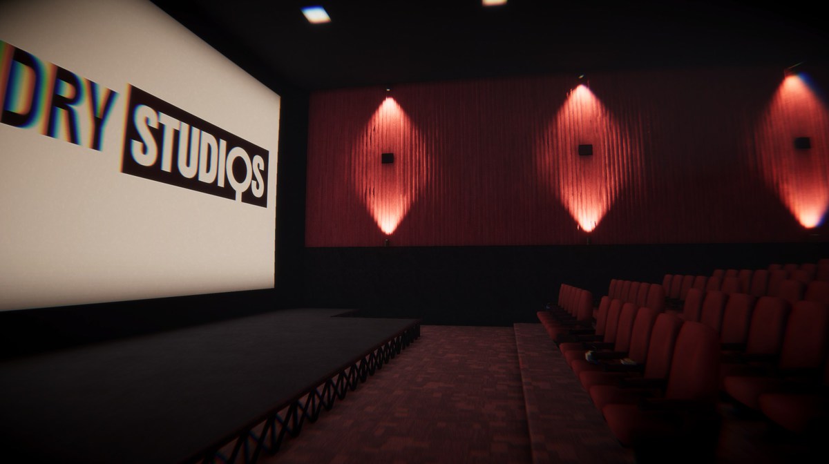 Cinema Hall Theatre 3d Environment