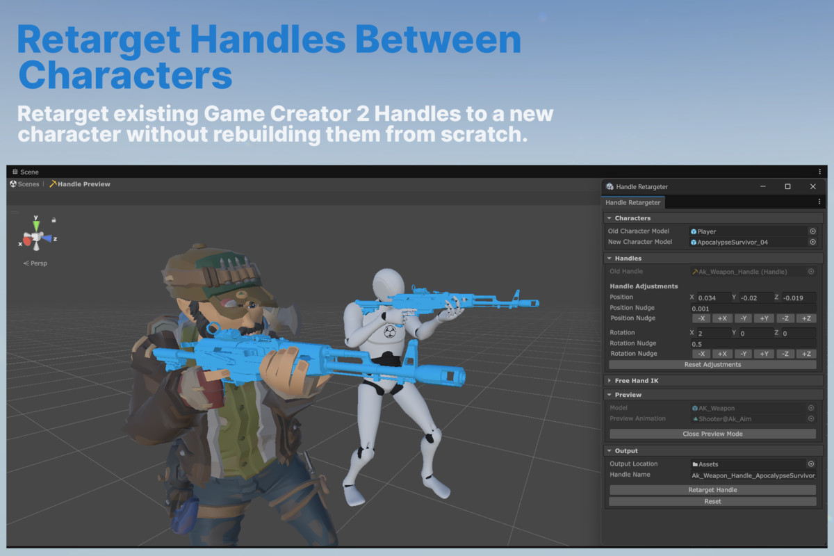 Handle Editor | Game Creator 2