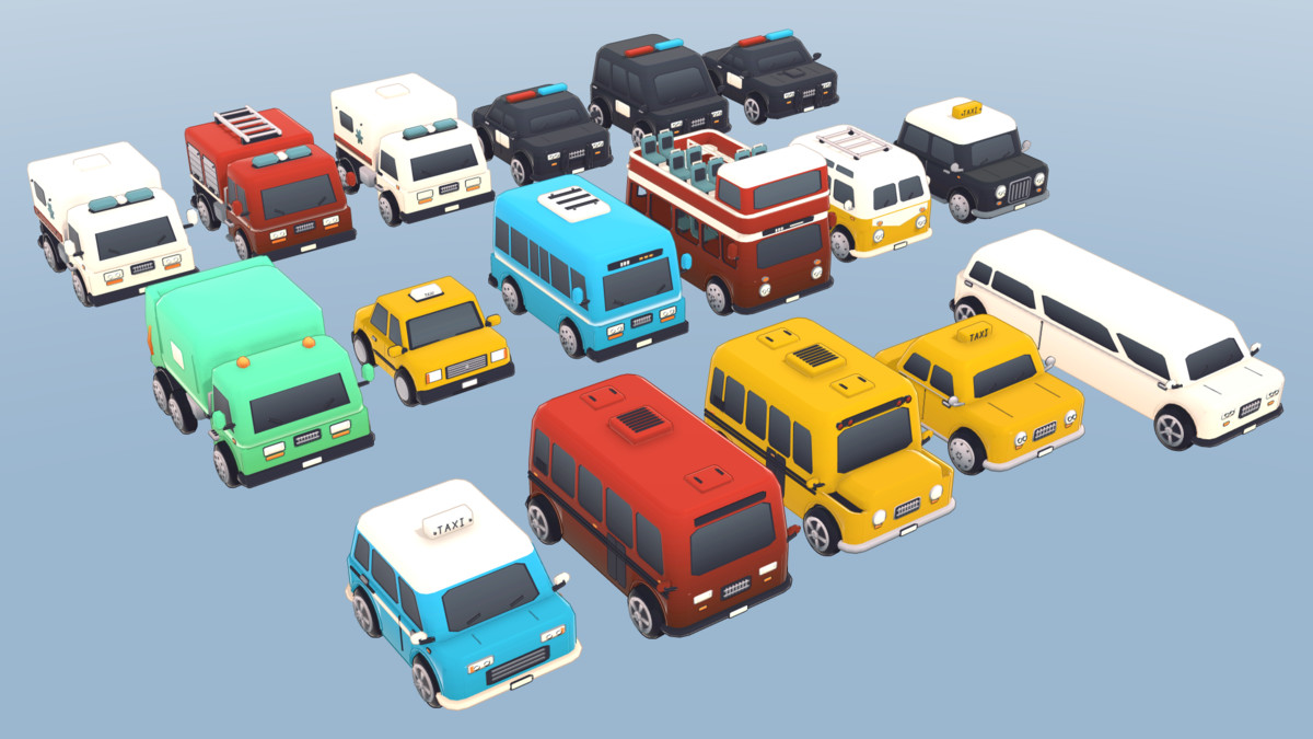 Cozy City - Chibi Vehicles