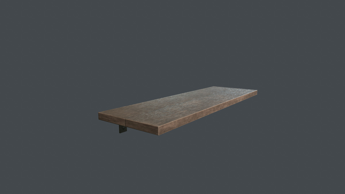 Wooden furniture pack. Realistic. PBR. 4K