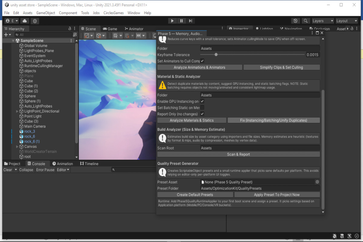 Advanced Optimization Pro Kit