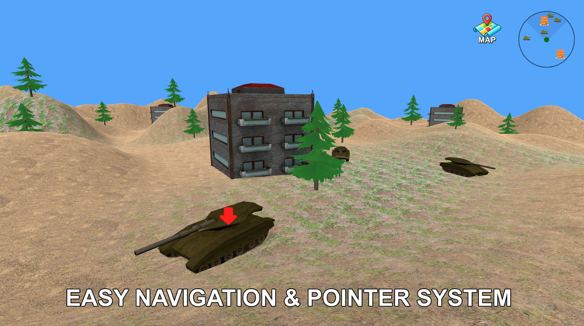 Easy Map, Radar and Navigation System for Both Mobile and PC Games