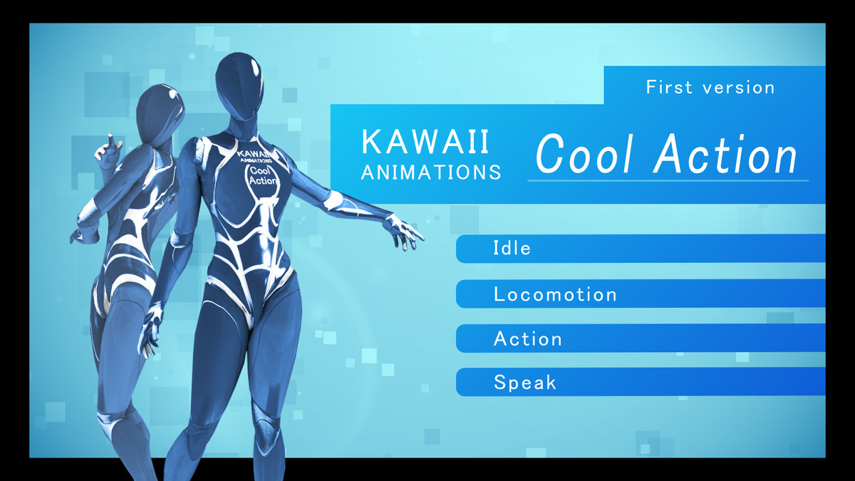 KAWAII ANIMATIONS Cool Action