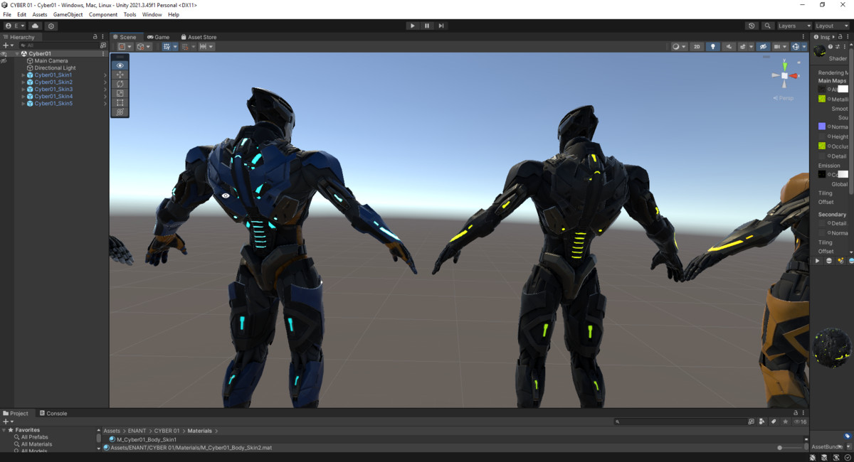 Sci-FI Cyber Robot 01