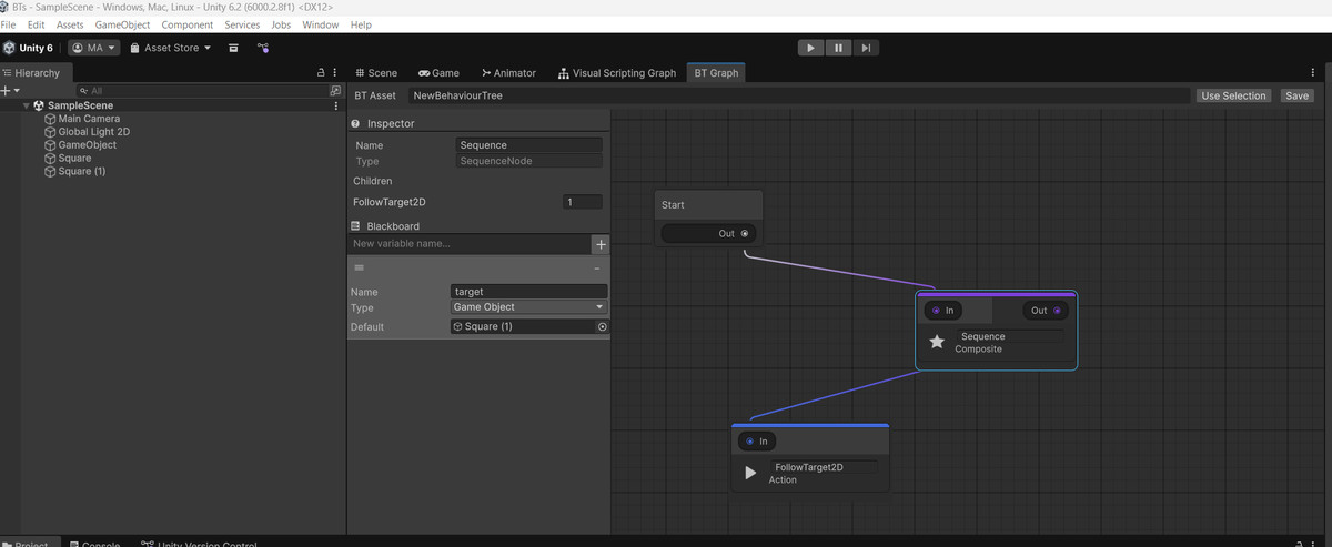 BTGraph Pro - AI Behaviour Tree Framework