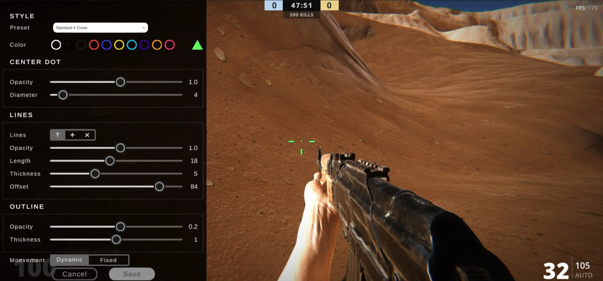Crosshair Pro - MFPS Addon