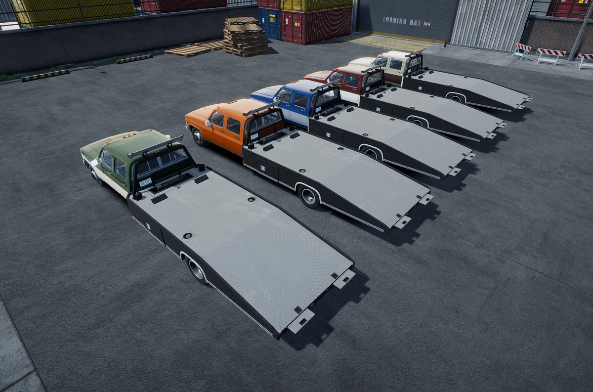 Crewcab ramp truck