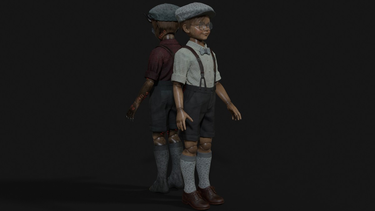 Mannequin boy — Doll and Demon Bundle