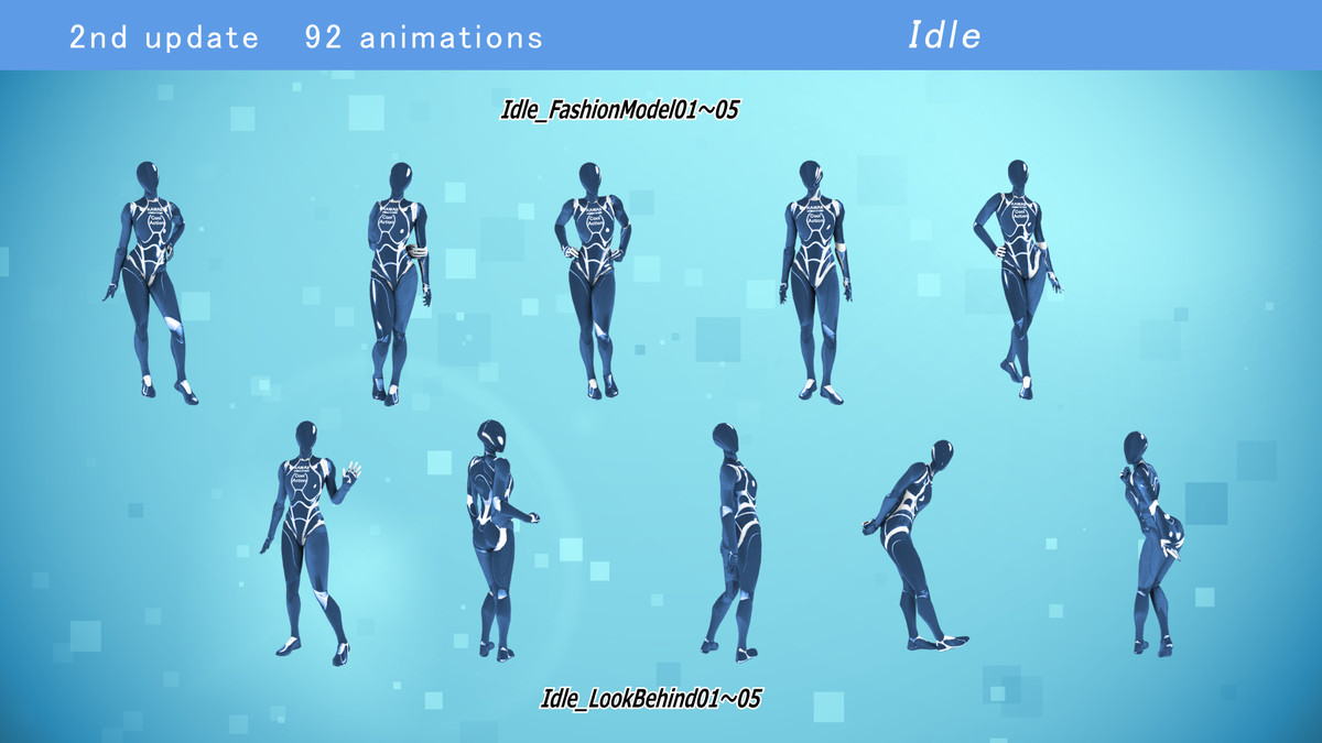 KAWAII ANIMATIONS Cool Action