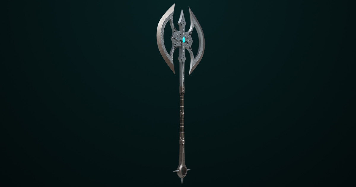 Battle Axe 07 All URP HDRP Textures