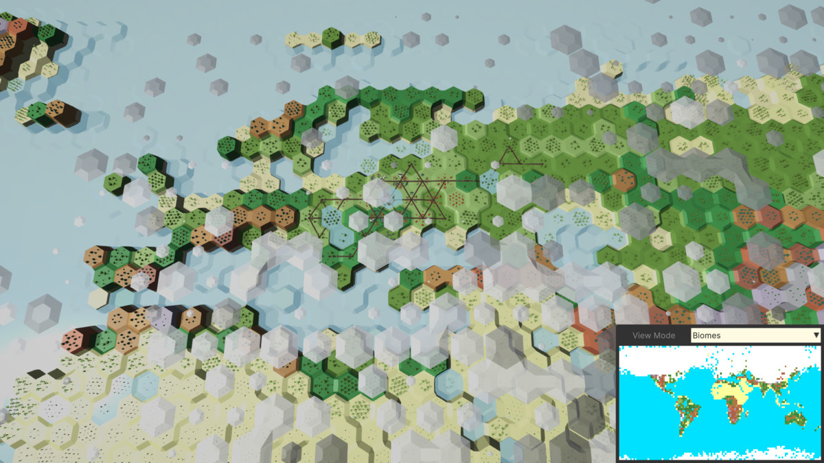 Hex Terrains Framework 2
