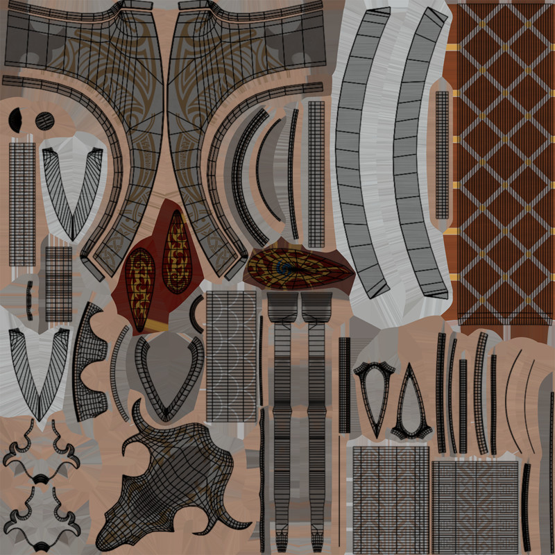 3 Medieval Battle Axes URP HDRP Textures