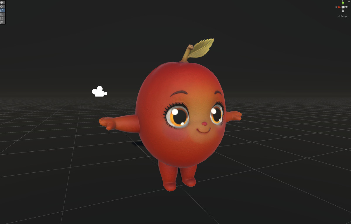 Chibi Fruit Peach