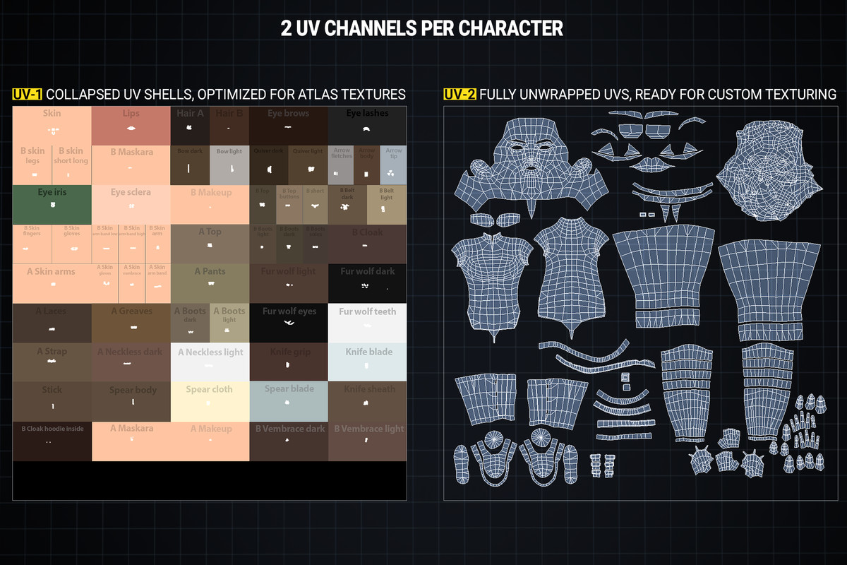 Polyquest Heroes: Warrior I Huntress