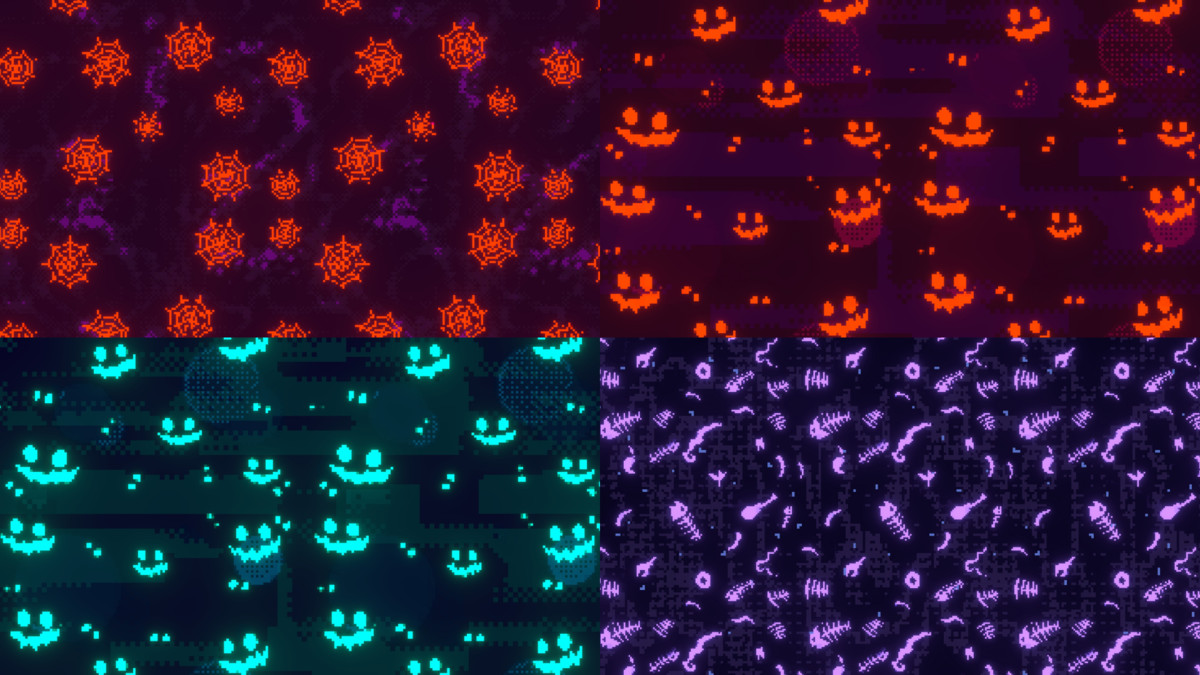 Spooky Pixel BG