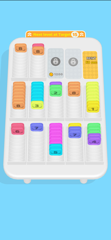 Coin Merge Sort Kit – Hyper Casual Sorting Template