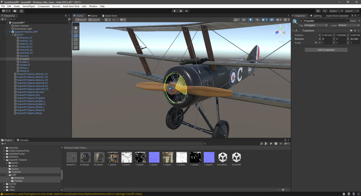 Military Aircrafts WW1 Bundle