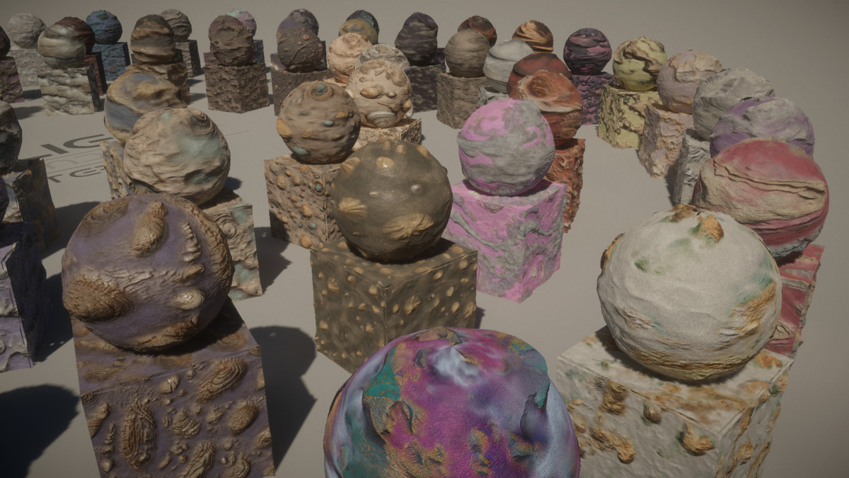 Alien Ground Materials - Sand