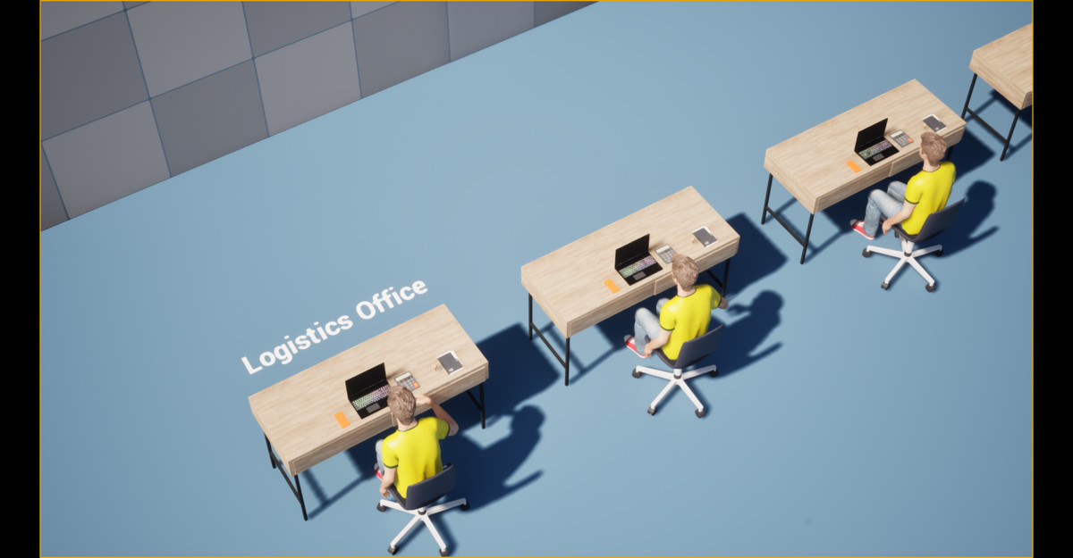 Warehouse & Logistics Tycoon Animation