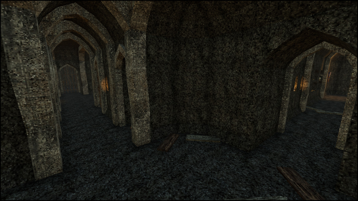 Catacombs - Retro Style Modular Environment Pack