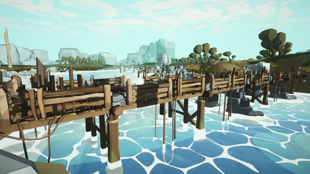 Roadside Tales: Backroad Bridges - Stylized Modular Kit