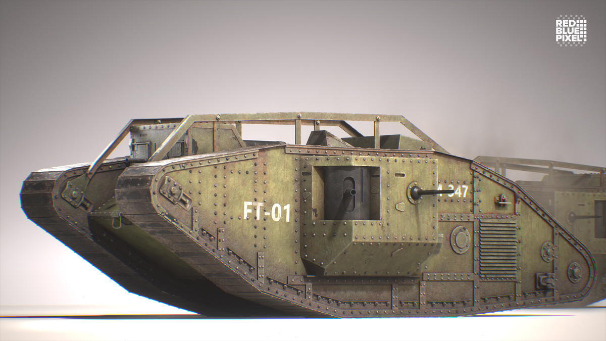 British Mark IV Male Tank