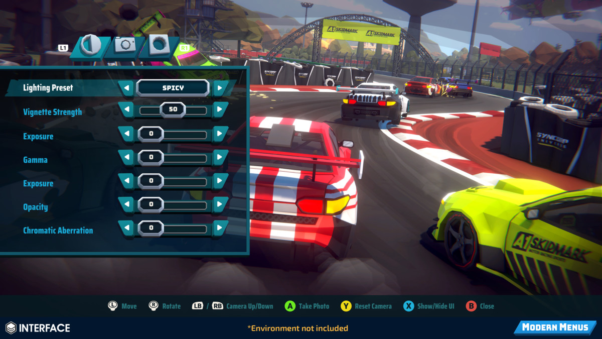 Modern Menus - Synty INTERFACE - GUI