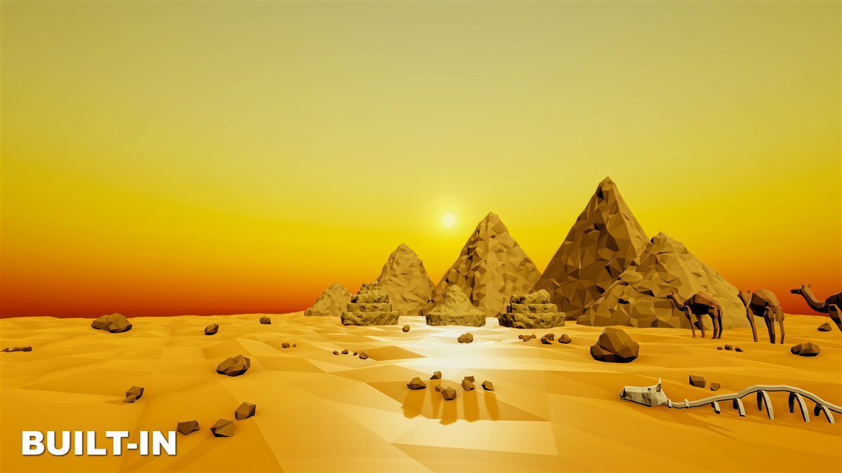 Low Poly Desert Egypts