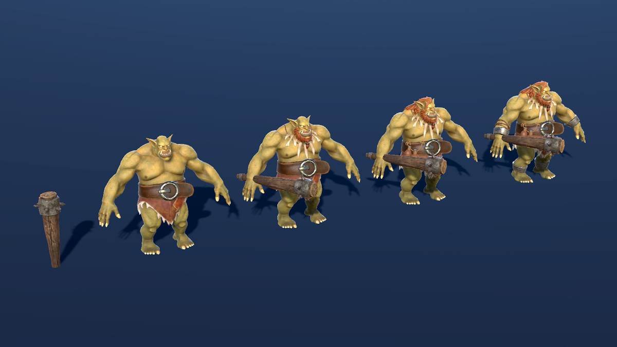 Enemy Troll Character