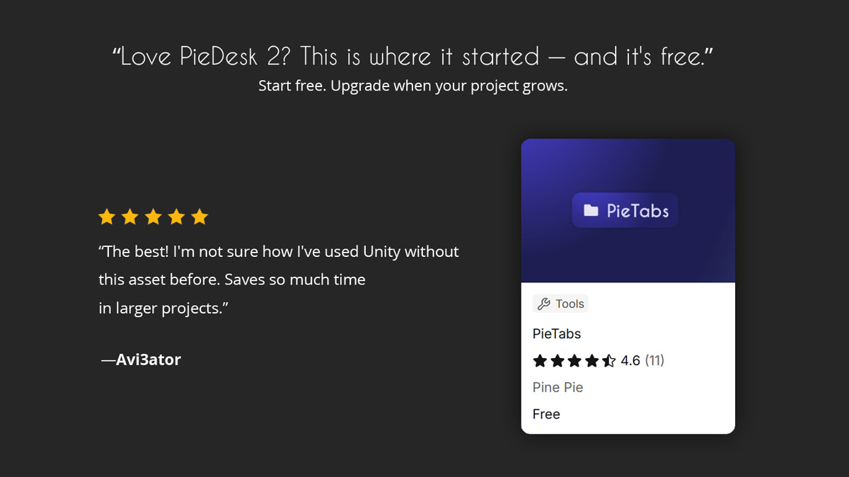 PieDesk 2 | Project Browser Suite