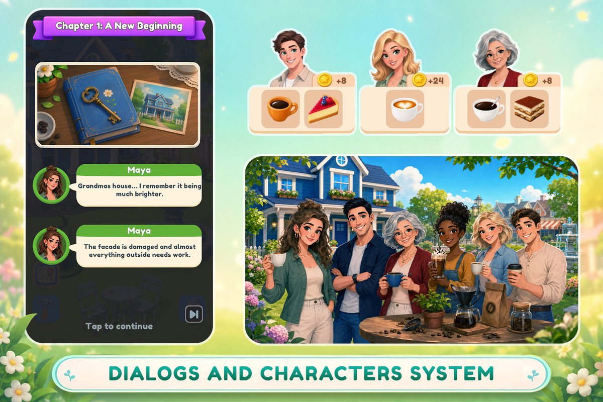 Merge Adventure | Template + Editor