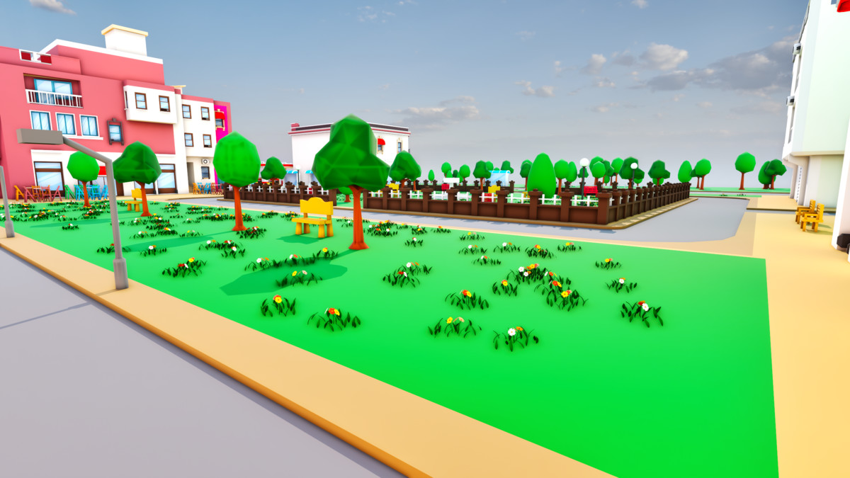 Modular Eastern City Low Poly Istanbul [Enterable Interior] [Desktop & Mobile]
