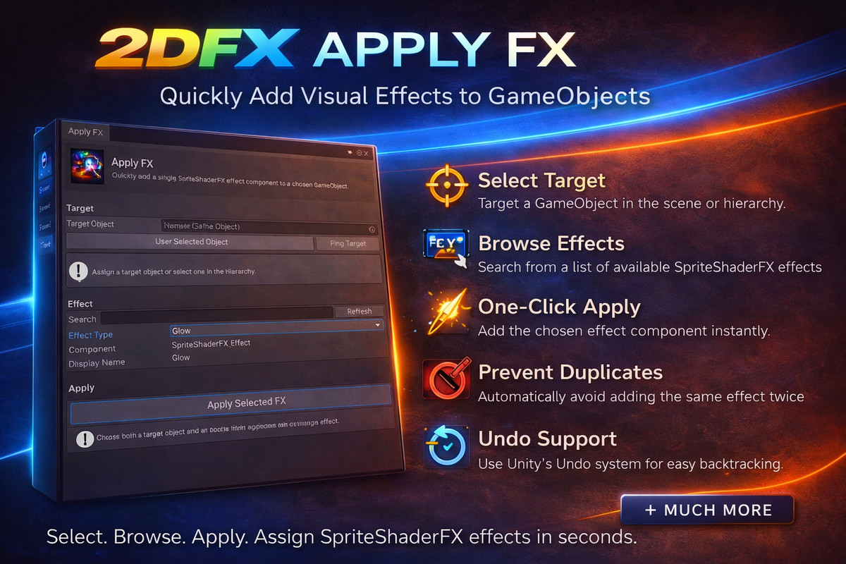 2DFX – 2D Sprite Shader FX (URP & Built-in)