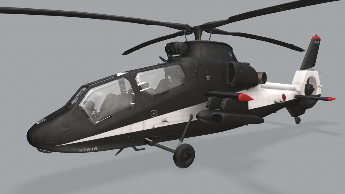 OH-1 Ninja JGSDF Black Static (445)