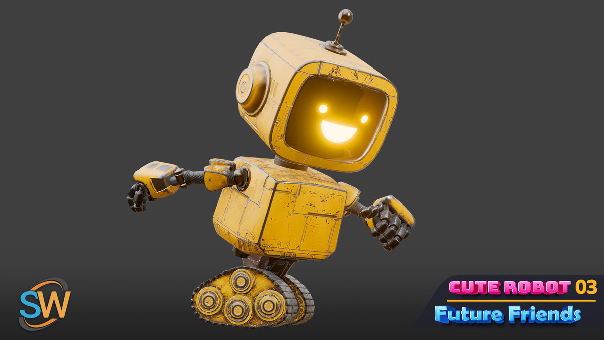 Cute Robot 03 - Future Friends