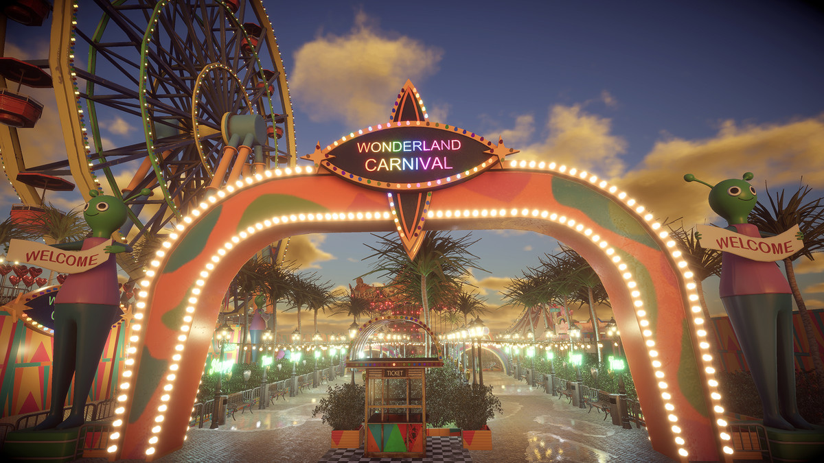 Amusement Park Wonderland Carnival