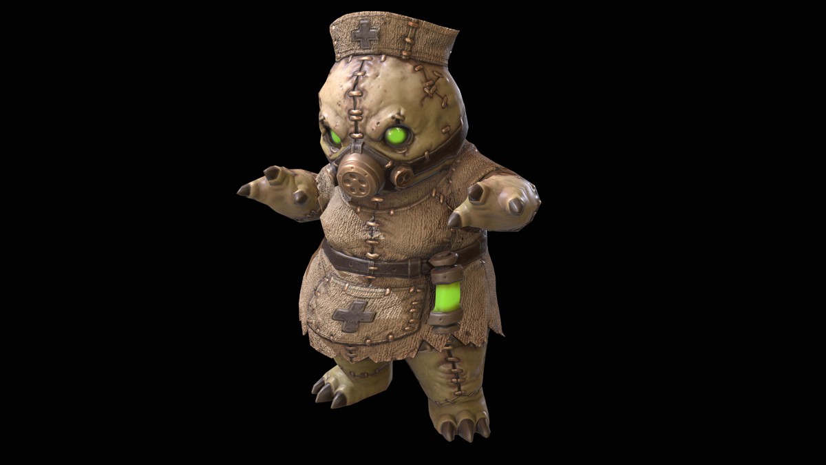 Chibi Necro Zombie Nurse