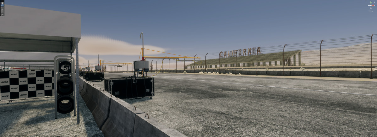 Realistic Race Track California