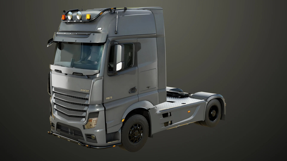 Heavy Truck 6 Chassis Collection URP HDRP Textures