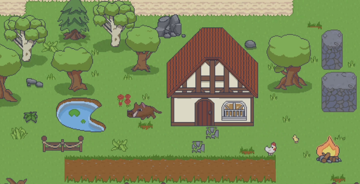 Cute World Assets In 2d Top Down!