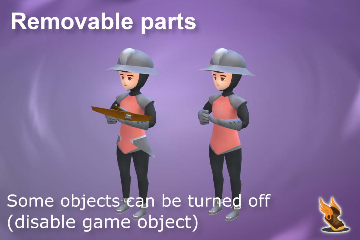 Stylized NPC - Knight Archer