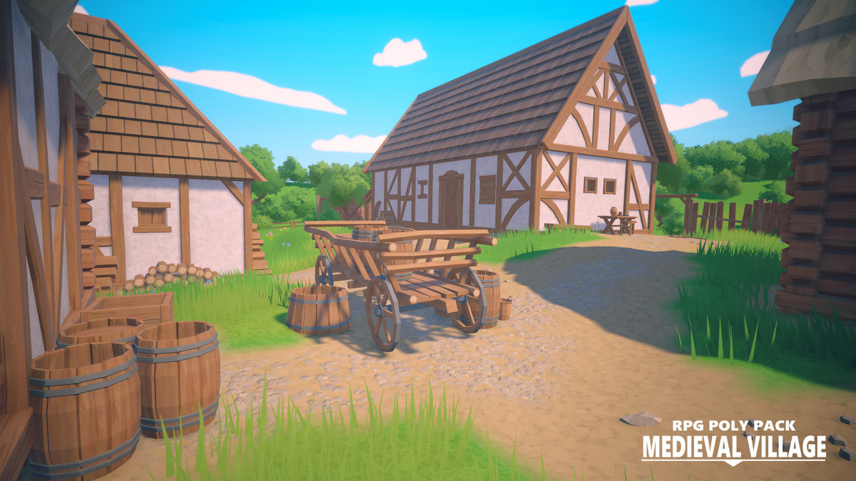 RPG Poly Pack - Medieval Village