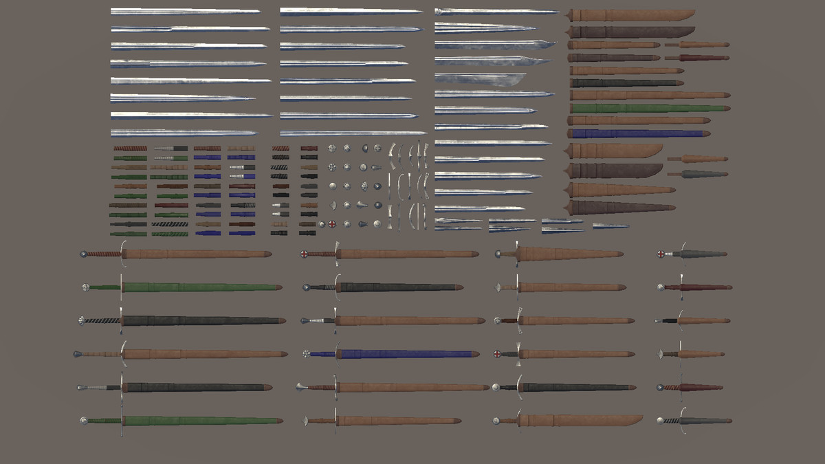 Modular Medieval Weapons vol. 1