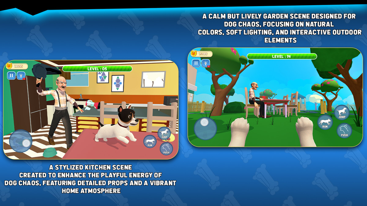 Dog Chaos – Complete Mobile Game Template